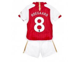 Arsenal Martin Odegaard #8 Hjemmebanesæt Børn 2023-24 Kort ærmer (+ korte bukser)